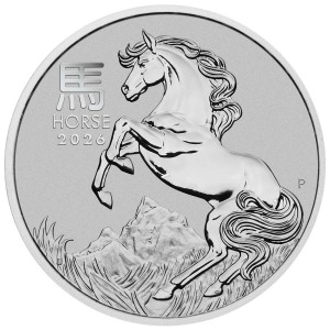 Australia 2026 - Lunar Series III Year of the Horse Pt999.9 1 oz BU