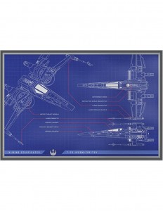 Niue 2025- Star Wars - Millennium Falcon - Blueprint Foil Ag999 1 oz