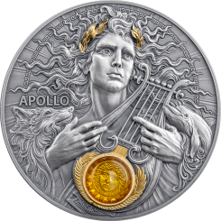 Niue 2025 - Apollo Ag999 3oz Antique