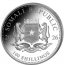 Somalia 2026 - African WIldlife - Elephant Ag999.9 1 oz Color