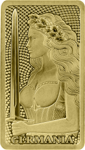 Germania Mint 1/100oz Au999.9 Stamped Bar