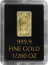 Germania Mint 1/200oz Au999.9 Stamped Bar