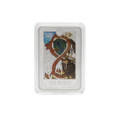 Niue 2025- TAROT - XXI. The World Ag999 1 oz