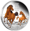 Australia 2026 - Lunar Series III Year of the Horse Ag999.9 1oz Silver Proof Coloured Coin