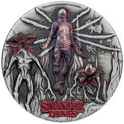Tuvalu 2026 - Stranger Things Villains Ag 999.9 2 oz Antiqued coloured
