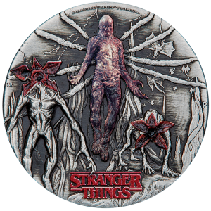 Tuvalu 2026 - Stranger Things Villains Ag 999.9 2 oz Antiqued coloured