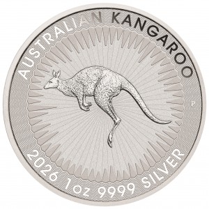 Australia 2026 - Kangaroo Ag999.9 1 oz BU RT