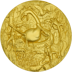 Cameroon 2026 - Journey to the Center of the Earth Ag999.9 3 oz Gilding