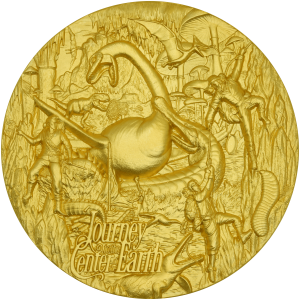 Cameroon 2026 - Journey to the Center of the Earth Ag999.9 3 oz Gilding