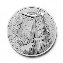 Great Britain 2025 -Gothic Horror- Dracula Ag999 1oz BU