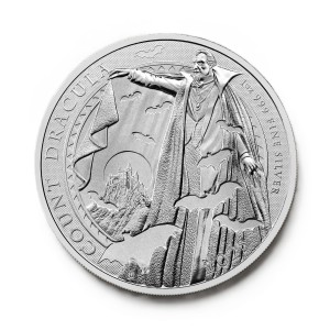 Great Britain 2025 -Gothic Horror- Dracula Ag999 1oz BU
