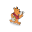 Niue 2025 -Disney - Winnie The Pooh - For the Love of Hunny Ag999 1o