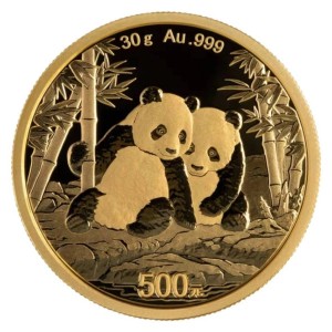 China 2026 - Panda Au999 30g BU