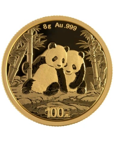 China 2026 - Panda Au999 8g BU