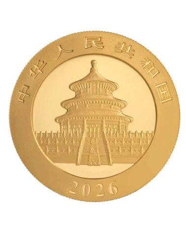 China 2026 - Panda Au999 8g BU