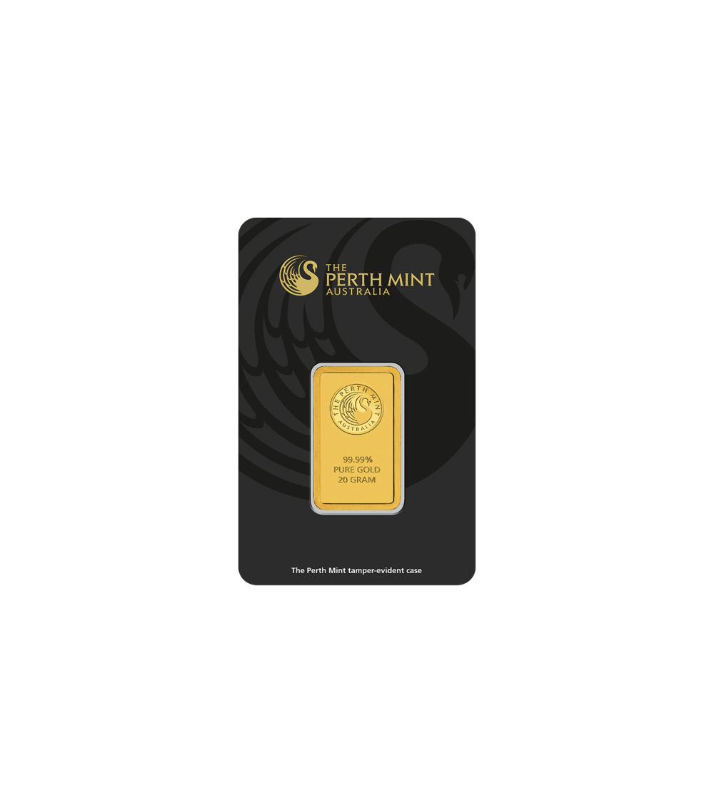 Gold bar Au999.9 The Perth Mint - Kangaroo 20g