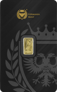 Germania Mint 1/100oz Au999.9 Stamped Bar Proof