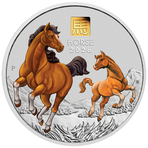 Australia 2026-Year of the Horse Ag999.9 1kg