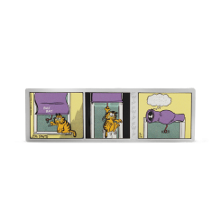 Niue 2025-Nickelodeon-Garfield Comic Set - I Hate Mondays Ag999 1 oz