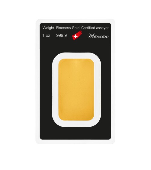Gold bar Au999,9 Argor-Heraeus - 31,1g
