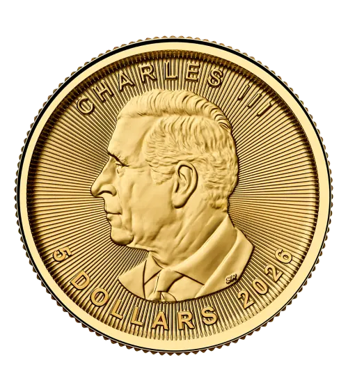 Canada 2026 - Maple Leaf Au999.9 1/10oz BU