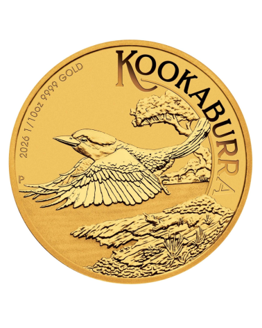 Australia 2026 - Kookaburra Au999.9 1/10oz BU