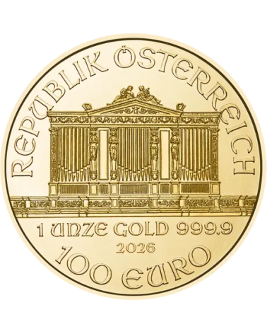 Austria 2026 - Wiener Philharmoniker Au999.9 1oz BU