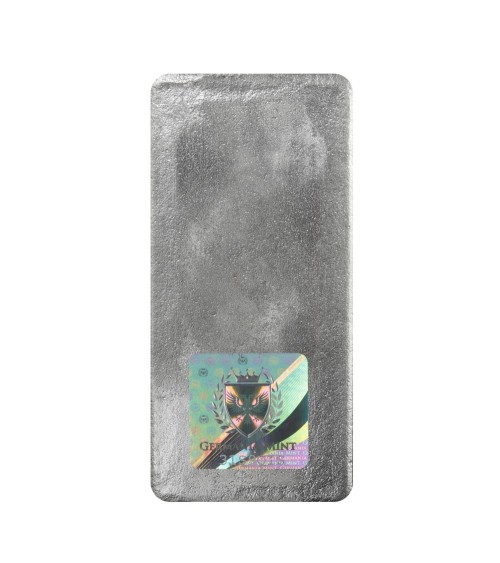 Silver bar Ag999.9 Germania Mint - 1000 g cast bar EXP