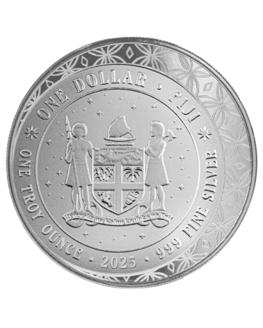 Fiji 2025 - Unicorn Ag999 1 oz BU