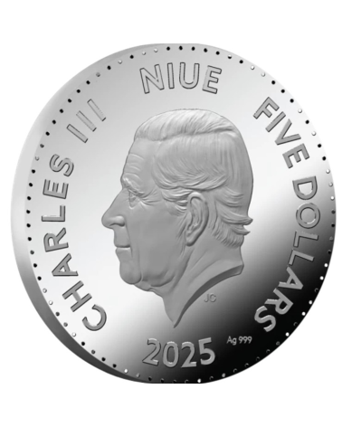 Niue 2025 - Year of the Snake Ag999 2oz