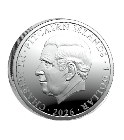 Pitcairn Islands 2026 - Year of the Horse Ag999 1oz BU