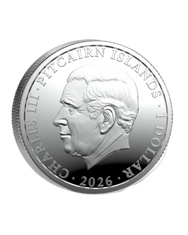 Pitcairn Islands 2026 - Year of the Horse Ag999 1oz BU