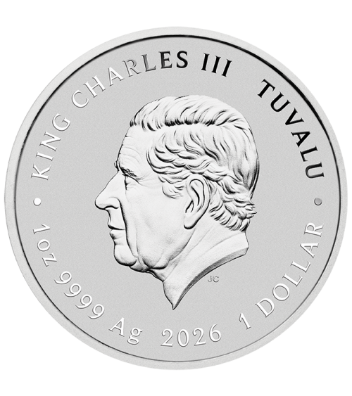 Tuvalu 2026 -  Dune Ag999.9 1oz BU