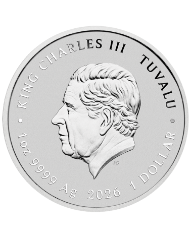 Tuvalu 2026 -  Dune Ag999.9 1oz BU