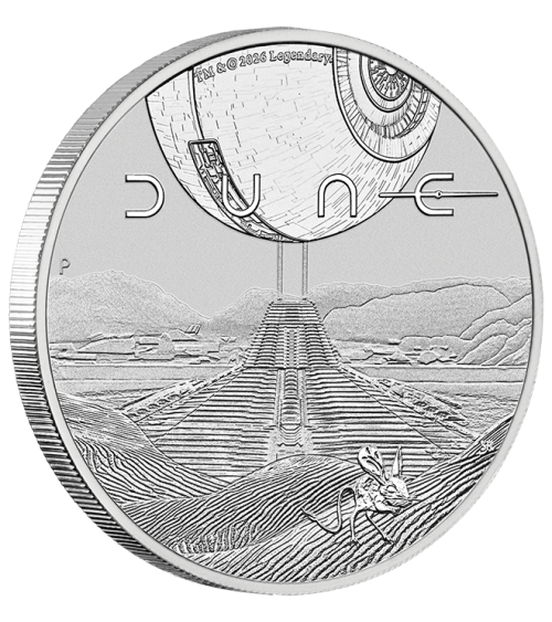 Tuvalu 2026 -  Dune Ag999.9 1oz BU