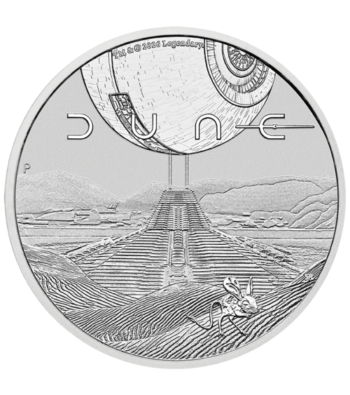 Tuvalu 2026 -  Dune Ag999.9 1oz BU