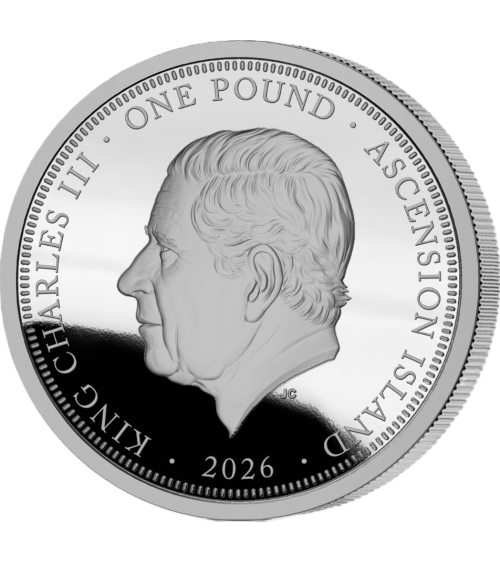 Ascension Island 2026 - Astrolabe Ag999 1oz Proof High Relief
