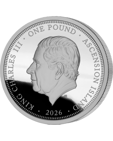 Ascension Island 2026 - Astrolabe Ag999 1oz Proof High Relief