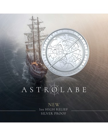 Ascension Island 2026 - Astrolabe Ag999 1oz Proof High Relief