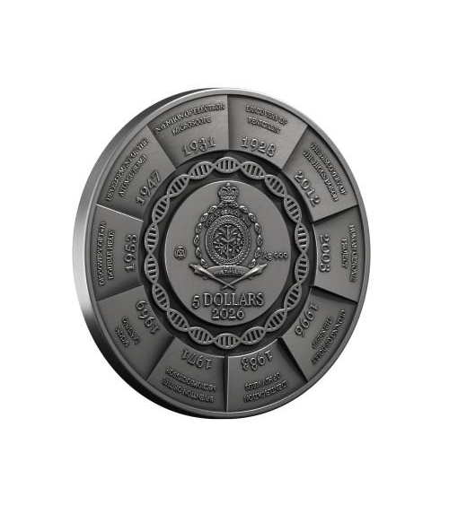 Niue 2026-100 Years of Science Ag999 2 oz HR