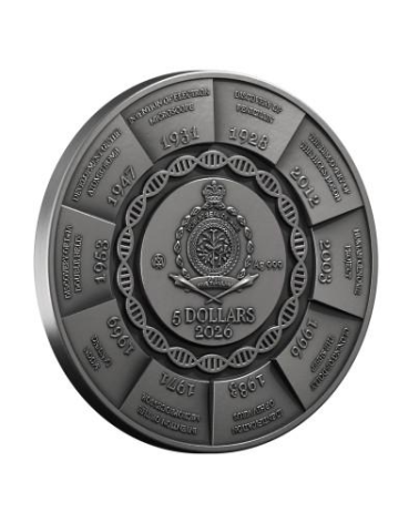 Niue 2026-100 Years of Science Ag999 2 oz HR