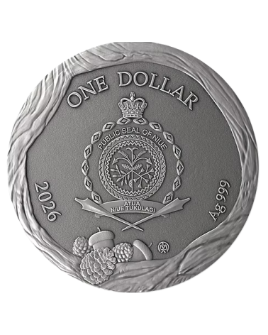 Niue 2026 - Thumbelina Ag999 1oz Antique