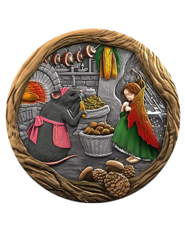 Niue 2026 - Thumbelina Ag999 1oz Antique