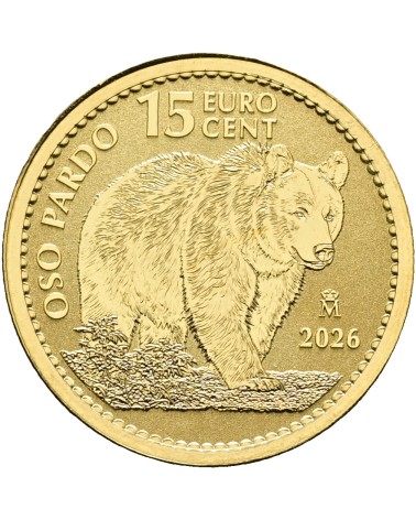 Spain 2026 - Brown Bear Au999.9 1/10oz BU
