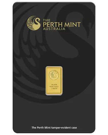 Gold bar Au999.9 The Perth Mint - Kangaroo 1g
