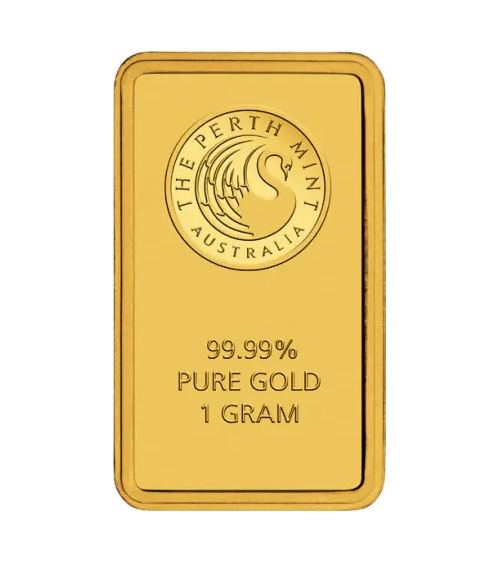 Gold bar Au999.9 The Perth Mint - Kangaroo 1g