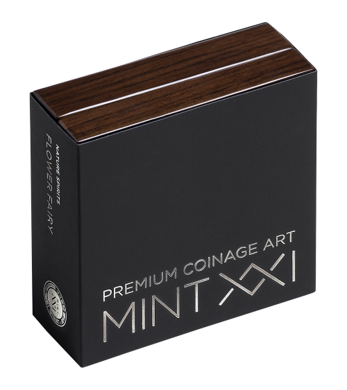 Cameroon 2026 - Flower Fairy Nature Spirits Ag999 2oz Antique finish