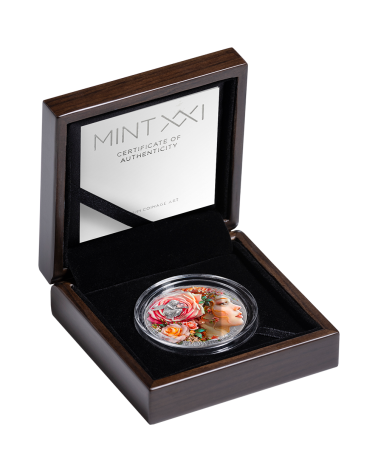 Cameroon 2026 - Flower Fairy Nature Spirits Ag999 2oz Antique finish