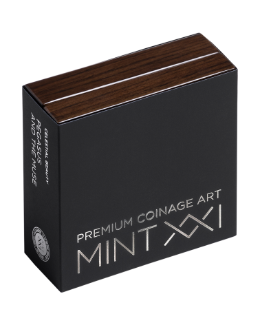 Cameroon 2026 - Pegasus and the muse Ag999 2oz Antique finish