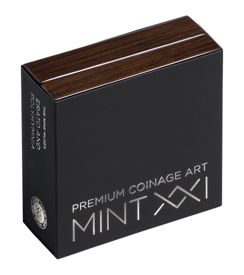 Cameroon 2026 - Erato and Polyhymnia The Nine Muses Ag999 2oz proof